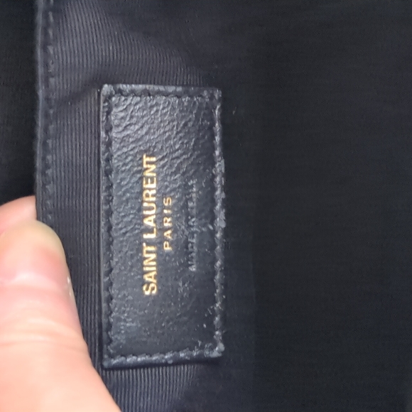 ❌SOLD❌YSL Saint Laurent Lou Camera bag black gold - Picture 7 of 10